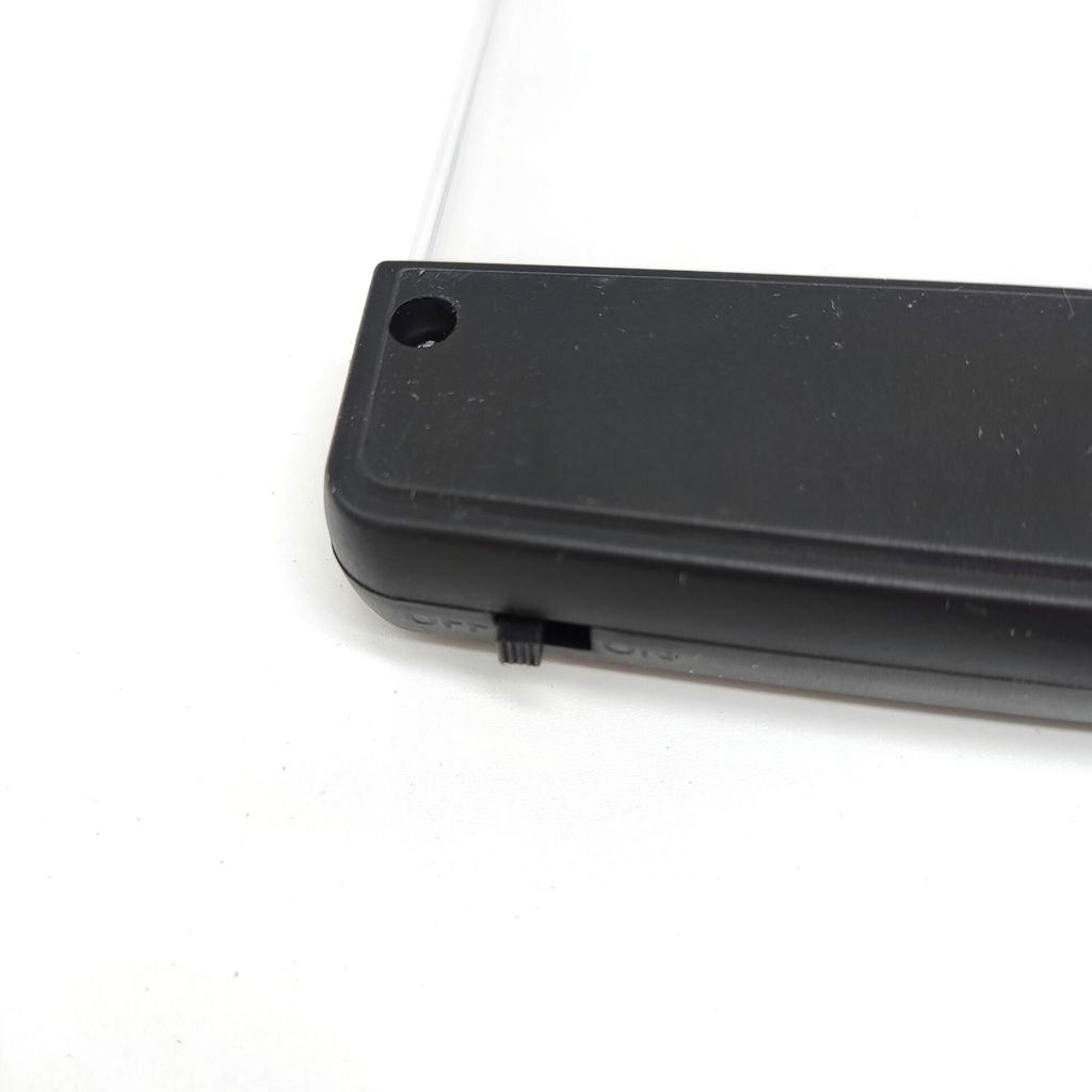 LED Book Reading 1PCS Transparent Flat Reading Light Student Night Light Portable Desk Lamp