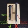 For Peugeot 206 207 C2 Car Rear Seat Hinge Back Backrest Control Knob Handle Bolt Guide 8957GE