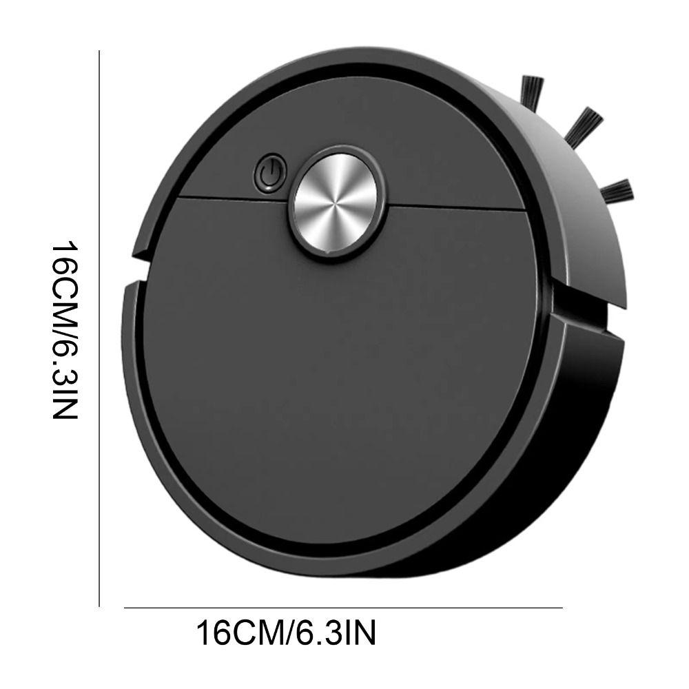 Strong Suction Robot Vacuum Rechargeable Vacuum Cleaner 3-In-1 Cleaning Machine  Pet Hair Cleaning