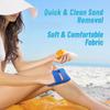 12*10cm/14*12cm Outdoor Beach Use Lightweight Sandproof Beach Towels  Suitable for Outdoor