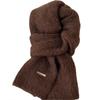 Women Winter Atmosphere Solid Color Simple Soft Warm Lazy Style Scarf New Korean Versatile Knitted Scarf