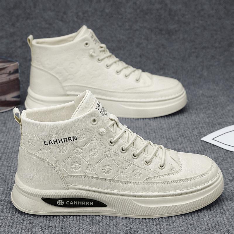 

Новые модные осенние и зимние мужские высокие ботинки martin для студентов, трендовые рабочие туфли на мягкой подошве для мальчиков, кроссовки Martin с защитой труда 44