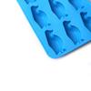 12 Grid Penguin Shape Ice Mold Silicone Household DIY Ice Cube Pastry Chocolate Baking Mould Kitchen Bakeware Decoration