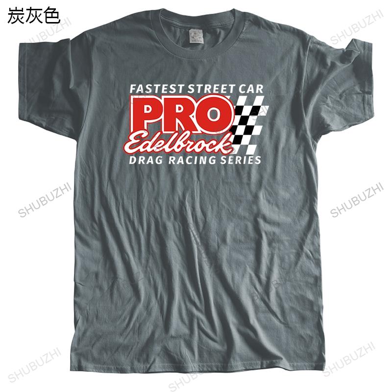 summer tshirt men brand teeshirt FASTEST STREET CAR DRAG RACING SERIES male High Quality streetwear tee shirts euro size