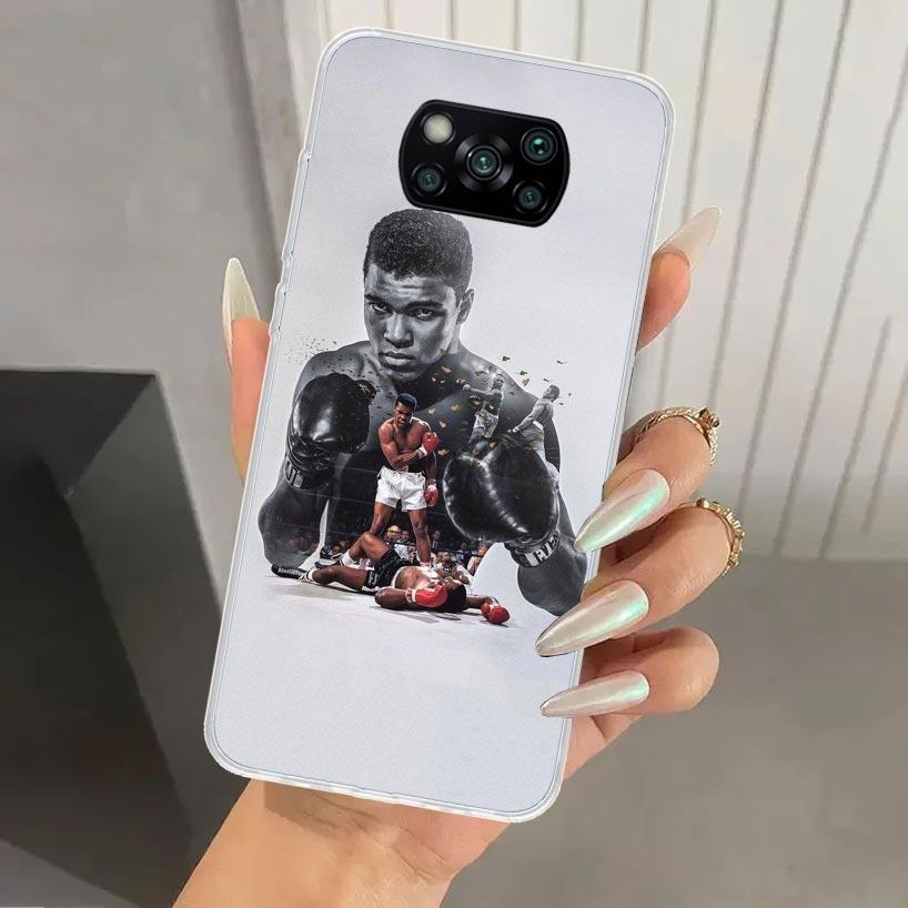 Mike Tyson Boxer Man Phone Case for Xiaomi Poco X5 X6 X7 Pro F7 Ultra M7 Redmi 15 15C 13 13C 12 12C 10 10A 10C 9 9A 9C 9T Shell