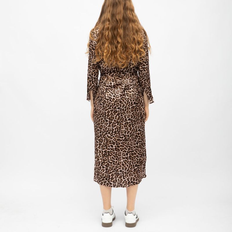Robe chemise léopard ramia Femme LA PETITE ETOILE