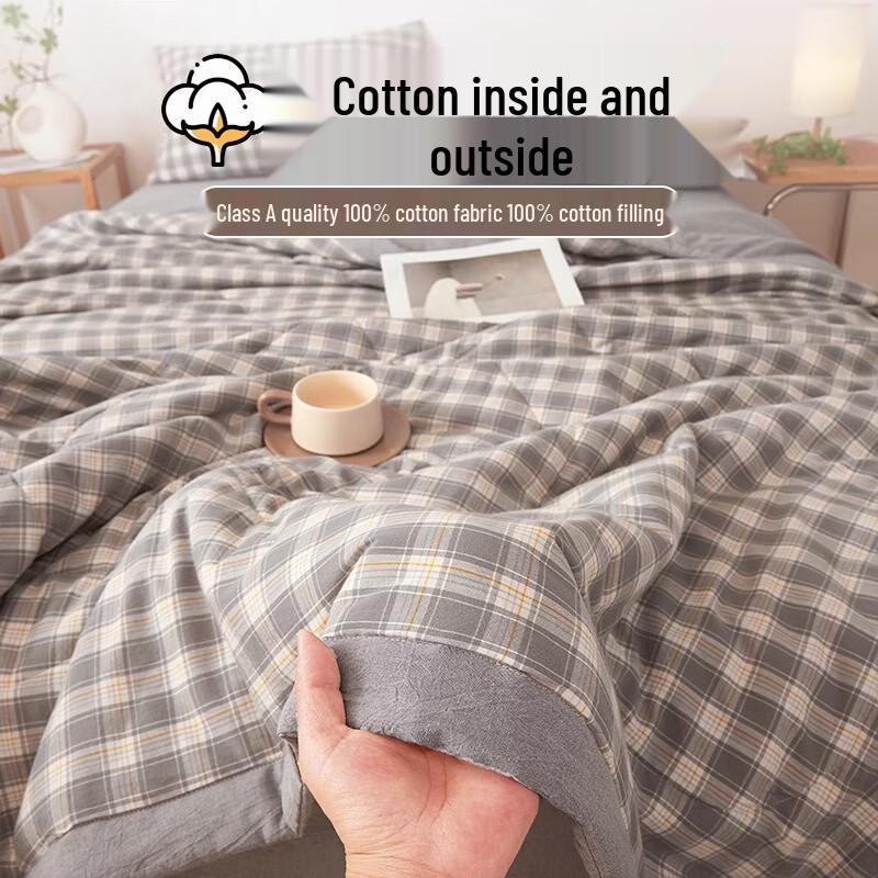 

Tianhengyucheng 100% Cotton Baby-Grade Summer Quilt