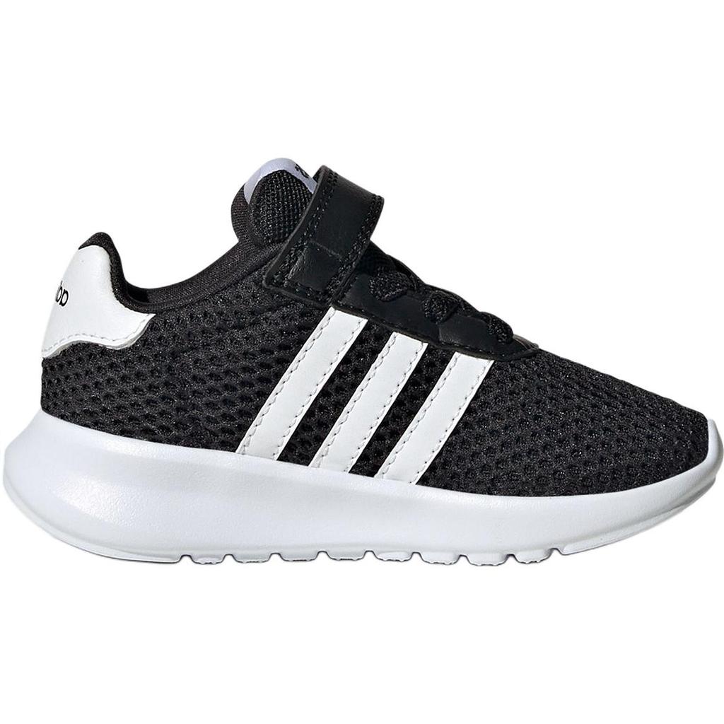 Adidas Lite Racer 3.0 Comfortable Versatile Slip-Resistant Durable Low-Top Walking Shoes Baby Shoes Black White HQ3757