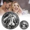 Heads Get Tail/Tails Get Head Commemorative Coin Double-Sided Cheeky Decision Coins Lucky Token Gift for Adults Date Night Ideas