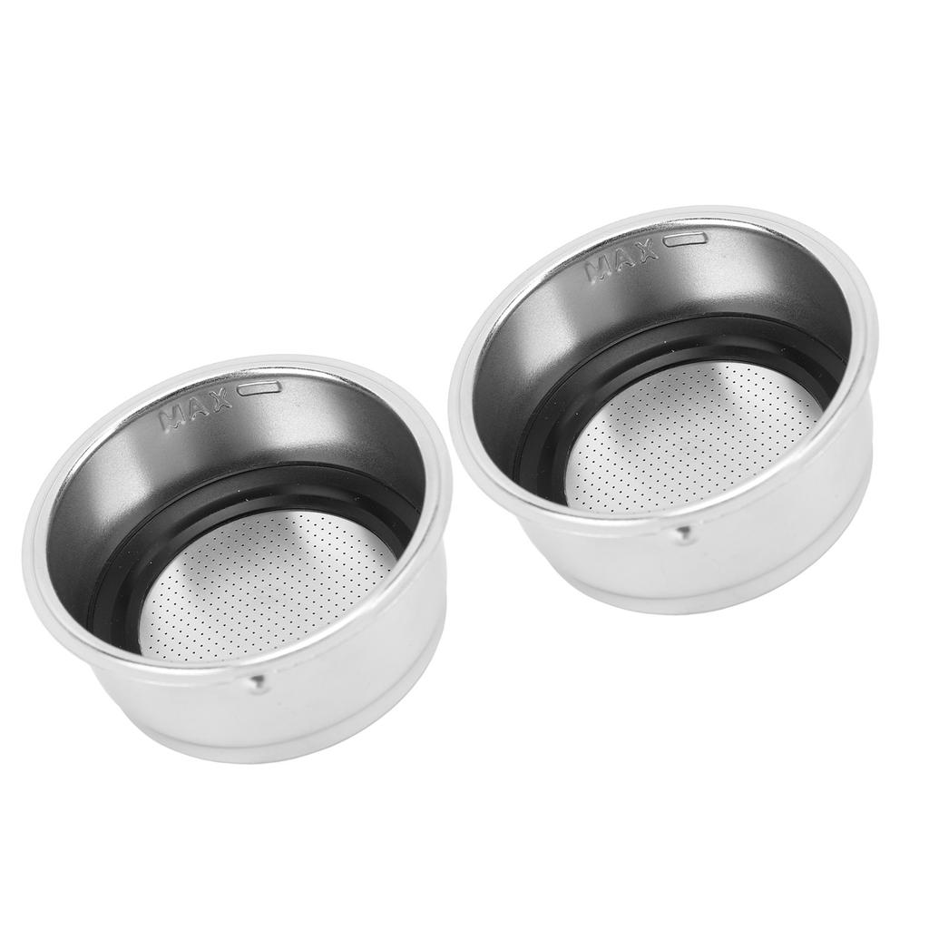 51mm 2 Cești Coș Filtru Portafiltru Oțel Inoxidabil Filtru Cafea Coș pentru Cafea Delonghi