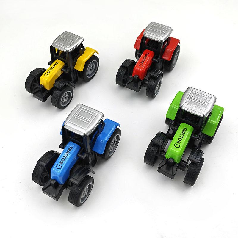1 Stück Legierung+PVC Traktoren Modelle Spielzeug mini 7CM Landwirtschaftliche Fahrzeuge Dekorationen Sammlung Ornamente Puppen