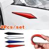 4Pcs/set Car Door Protector Stickers Anti-collision Strip Auto Decorative Stickers Car Accessorie Saccesorios De Automóviles