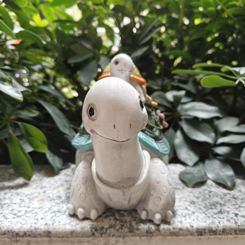 Cross-border Solar Turtle Statue Garden Ornament