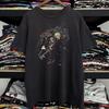 Kingdom Hearts Faded Black XL Unisex Shirt Baumwolle Oversize Große Größe