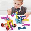 Versatile Structure Puzzle Set Toys Assembled Skeleton Building Blocks DIY Kids Multifunctional Multi-style Building Blocks Toys