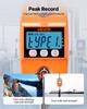 Digital Crane Scale, 880 lbs/400 kg Max Capacity, Handheld Hanging Scale with Cast Aluminum Case & LCD Display, 100 g Division & 3 Unit Switch,
