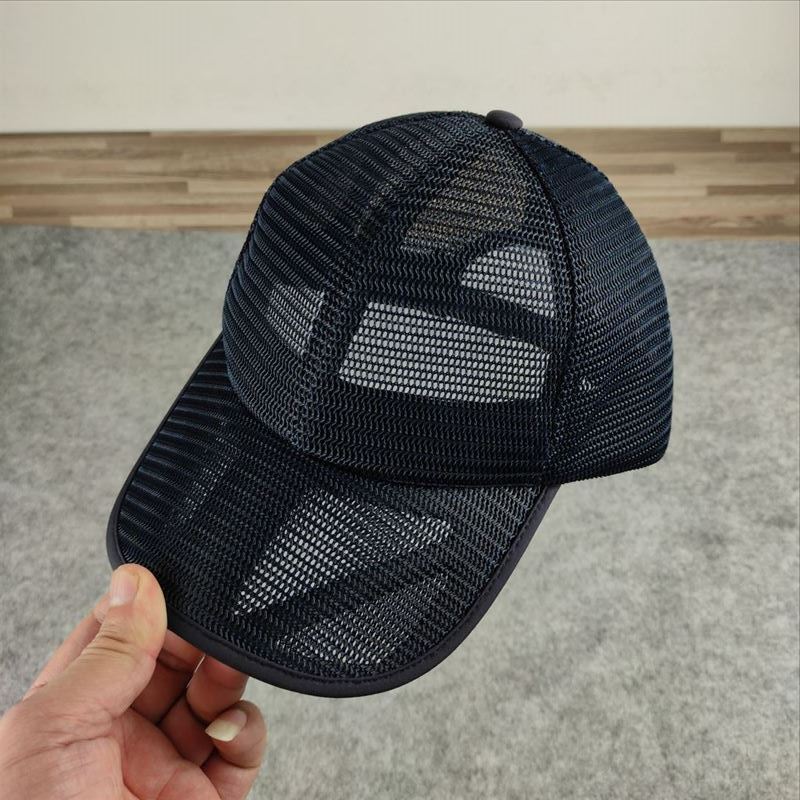 Small Head Mesh Cap Breathable Baseball Casual Fashion Trend Women's Hat Size Men's Solid Color Summer
