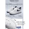 Nike Air Force 1 GS White Midnight Navy Kids Sneakers Football-Grey FV5948-104