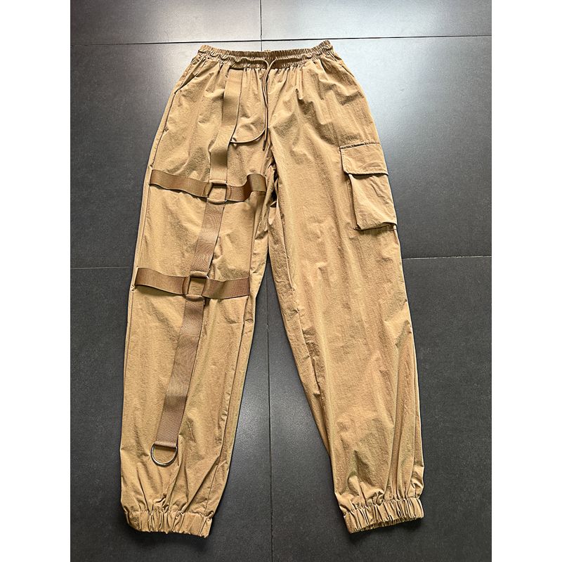 

Брюки карго ~ Американские быстросохнущие брюки Зеленые с высокой талией Брюки для хип-хопа и джазовых танцев Спортивные для пеших прогулок Брюки для альпинизма Удобные Тонкие Khakis pants L