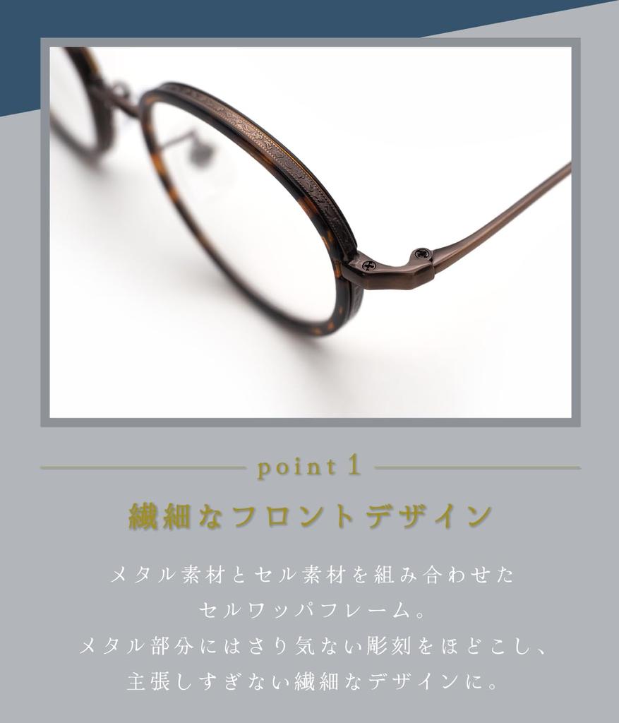 FEEL LIFE Reading Glasses Black FLC-002-2+1.00