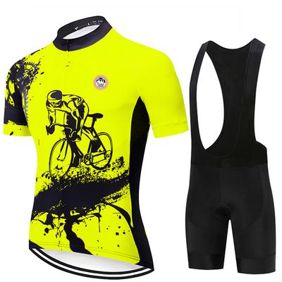 Combinaison Maillot de Cyclisme 2025 Nouvelle Homme Été Manches Courtes Ensemble Respirant Course Sport Vêtements de Vélo Extérieur Uniforme de Vélo