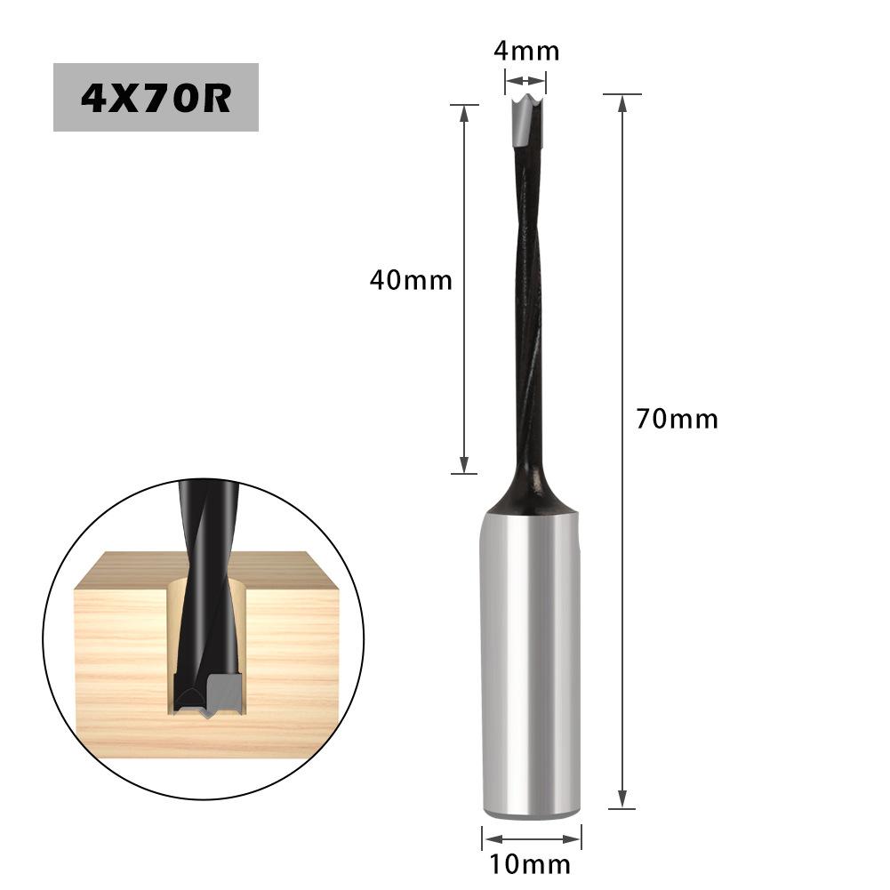 Woodworking Machinery Row Drilling Forward Reverse Alloy Woodworking Drill Bit Hole Opener 3-In-1 Hinge Tungsten Steel Drill Bit