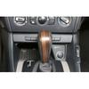 For BMW 3 Series Brown Wood Grain 2005-12 Central Console Gear Shift Knob Cover