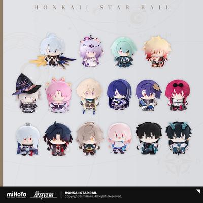 Sunsyea Honkai Star Rail Official Merch miHoYo Original Authentic Q Version Plush Doll Blade Dan Heng March 7th Jingliu