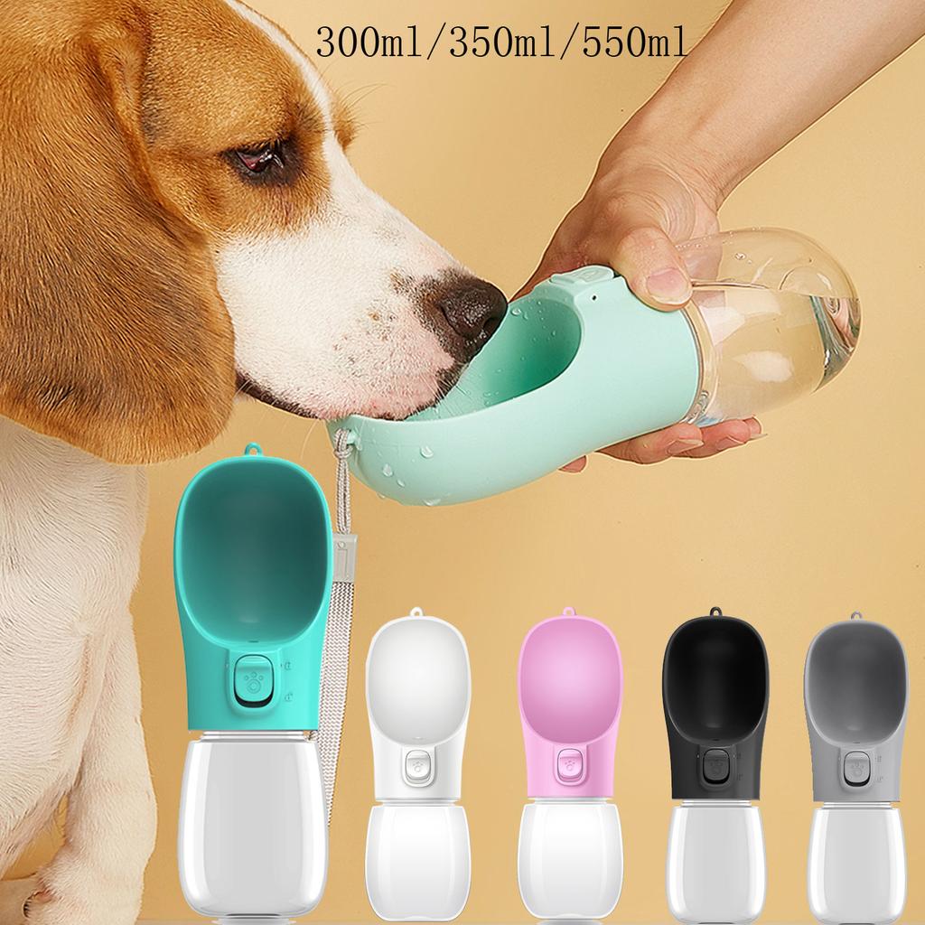 Bouteille d'eau portable pour chien pour petits et moyens chiens chats extérieur étanche voyage marche Chihuahua bouteille à boire Carlin fournitures pour animaux de compagnie