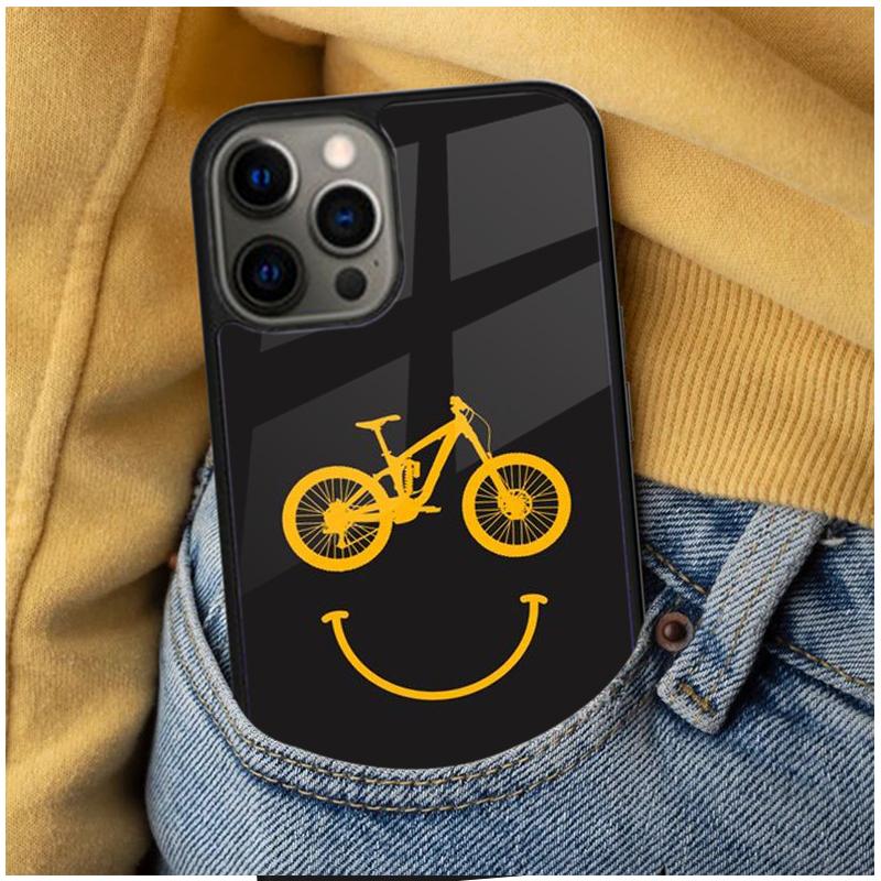 Mountainbike Fahrrad MTB Magnetische Weiche Handyhülle für iPhone 16 Promax 15 Pro 13 14 Plus 11 12 Mini MagSafe Hülle