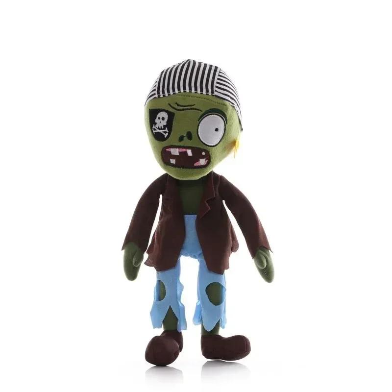 Plants Vs Zombies Plush Playthings PVZ Gargantuar Headwear Items Pirate Duck Zombie Plush Plush-Filled Playthings Figure Plush Plaything Presents
