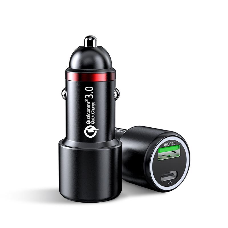 Fast Charging USB Car Charger for Apple, Huawei, Xiaomi