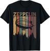 Retro Zeppelin 70er 80er Luftschiff Zepelin T-Shirt