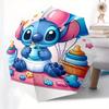 Stitch,Cute Automatic folding umbrella, 8 ribs portable foldable design, best choice for business and going out, birthday, Halloween, Christ