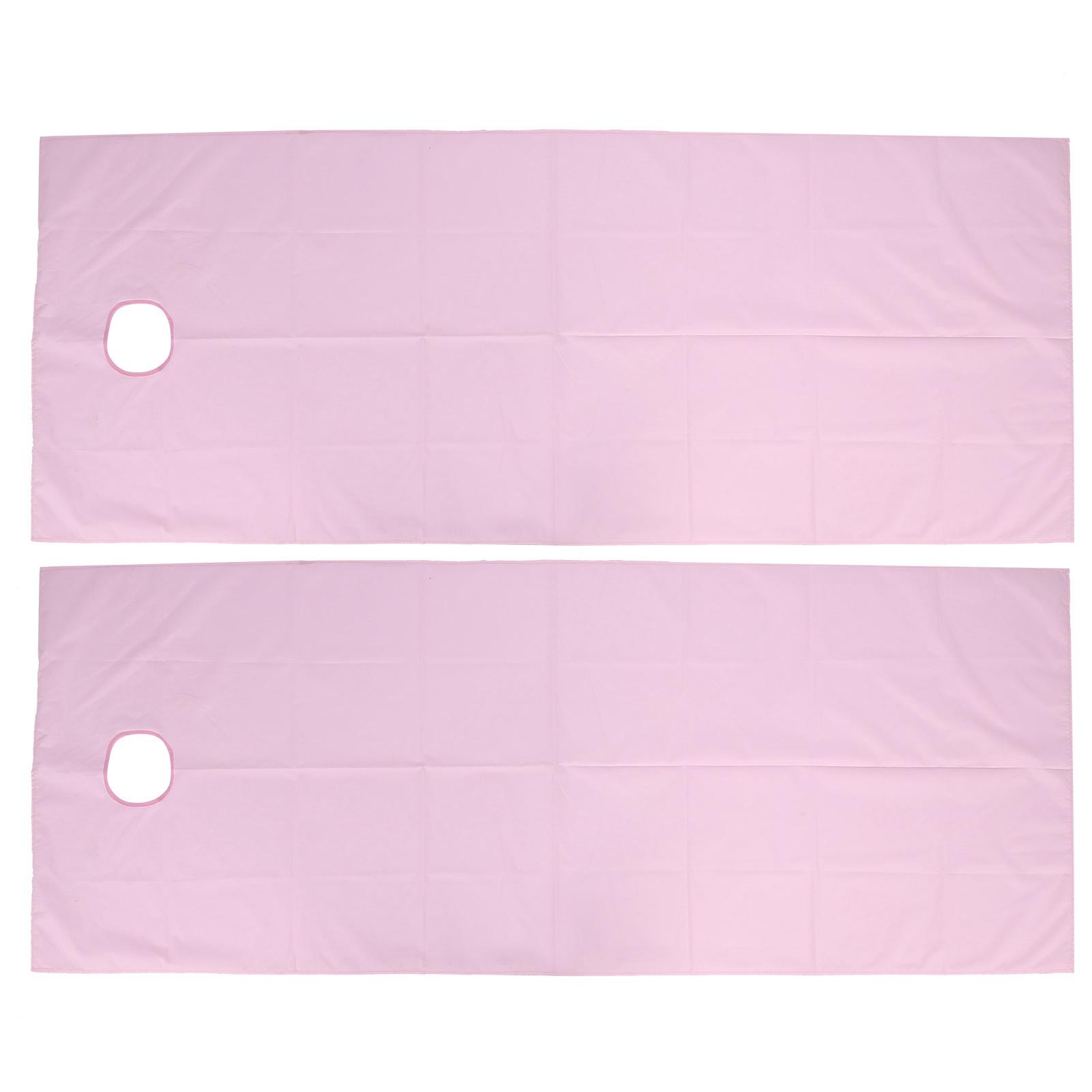 

2 шт. простыни для салона красоты, дышащие, маслостойкие, водонепроницаемые, для массажного стола в спа-салоне, розовые розовый