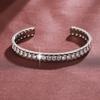 Stylish Simple Honeycomb Zircon Opening Women's Jewelry Export Bracelet