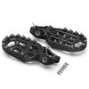NICECNC For Stark Varg EX For Stark Varg MX 2024-2025 Motorcycle Forged Foot Pegs Offset Footrests Extender Electric Dirt Bike