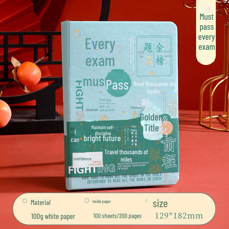 

Подарочный набор из блокнотов Gold List: Канцелярские принадлежности National Tide для успешной сдачи экзаменов в колледже — идеальный сувенир на день рождения 129x182mm