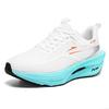 Real Explosive Bottom Soft Elastic Sneakers Men's and Women's Cushioning Running Shoes Flying Woven Ultra-light Racing Shoes Youth Running Shoes