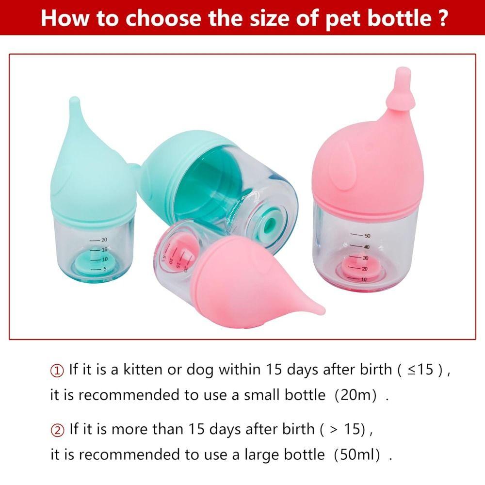 High Temperature Resistant Puppies Drinking Milk Bottles  Cat Newborn