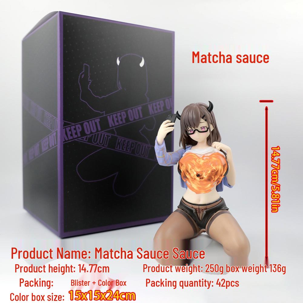 

Внутренний Кейс Матча Мочан Аниме Бисёдзё Фигурка Ручной Росписи