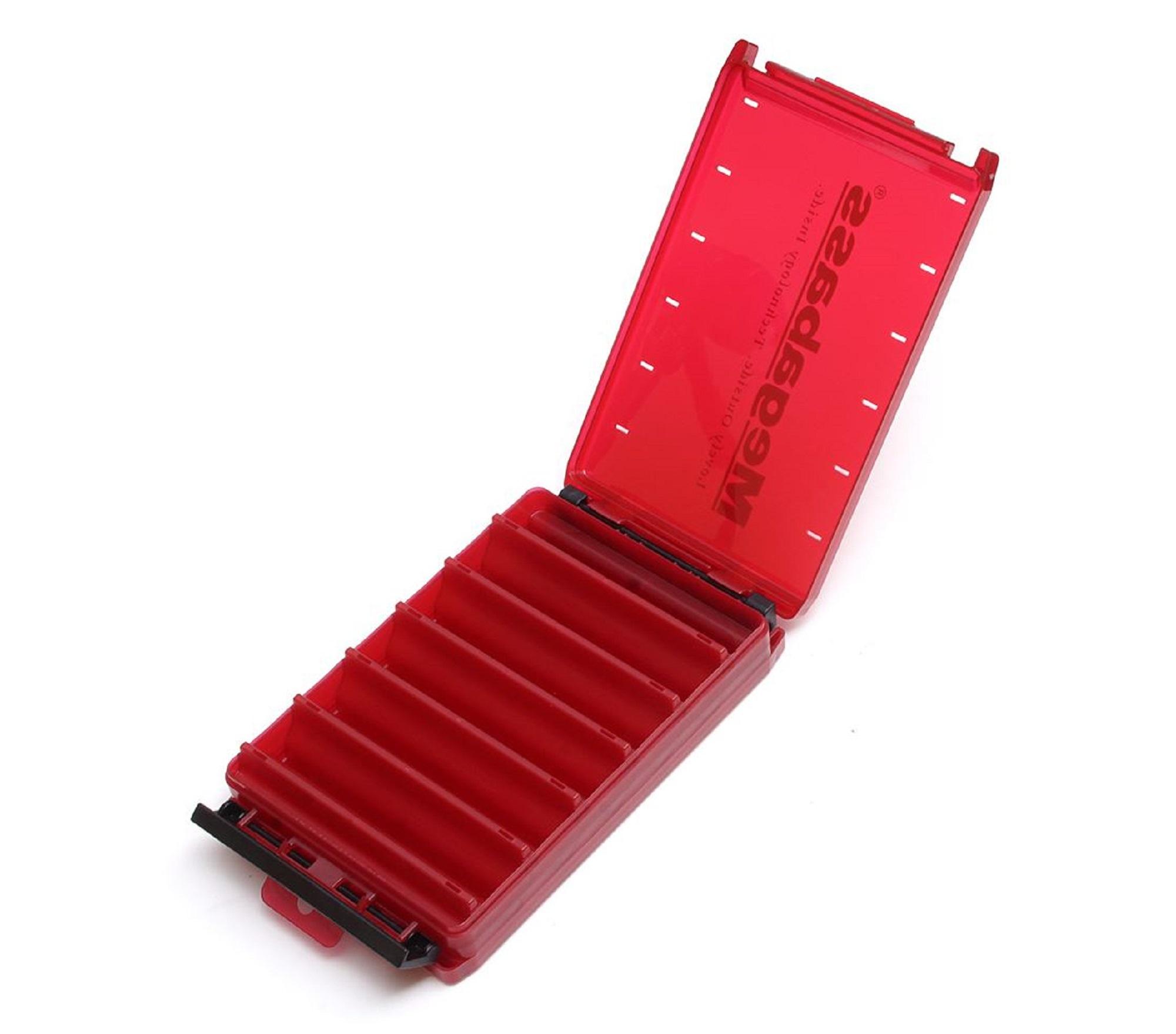 Boîte à Lunch Megabass MB-RV120 Réversible, Rouge, Dimensions 200x126x36 Mm, Pour Pêcheurs, Référence 4513473511905