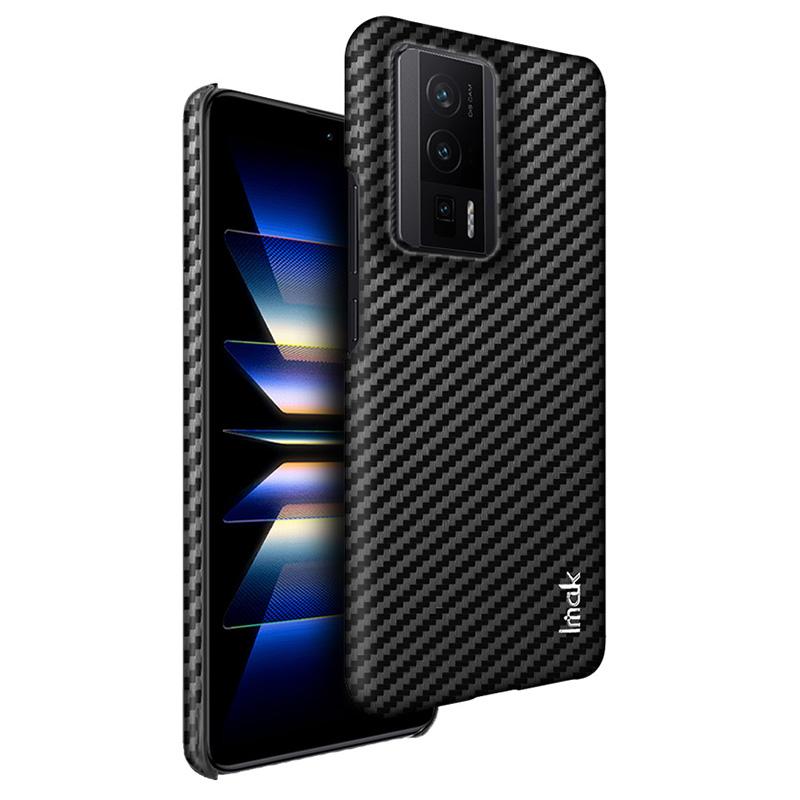 

Серия IMAK Ruiyi для Xiaomi Poco F5 Pro 5G/Redmi K60 Pro 5G/K60 5G/Poco F5 Pro 5G Чехол для телефона с кожаным покрытием ПК Текстура углеродного волокна Чехол для телефона A