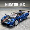 1/18 Pagani Huayra BC Supercar Alloy Car Diecasts & Toy Vehicles Car Model Sound and Light Παιχνίδια αυτοκινήτου για παιδιά Δώρα