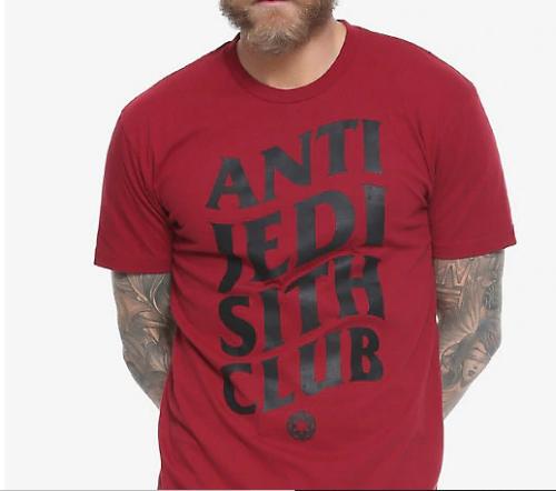 Star Wars Sith Club T-shirt BURGUNDY New XXXL