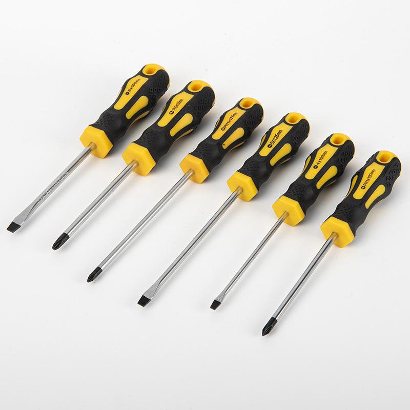 Household Multi-Functional Repair Tool Set with Taper Handle Screwdriver