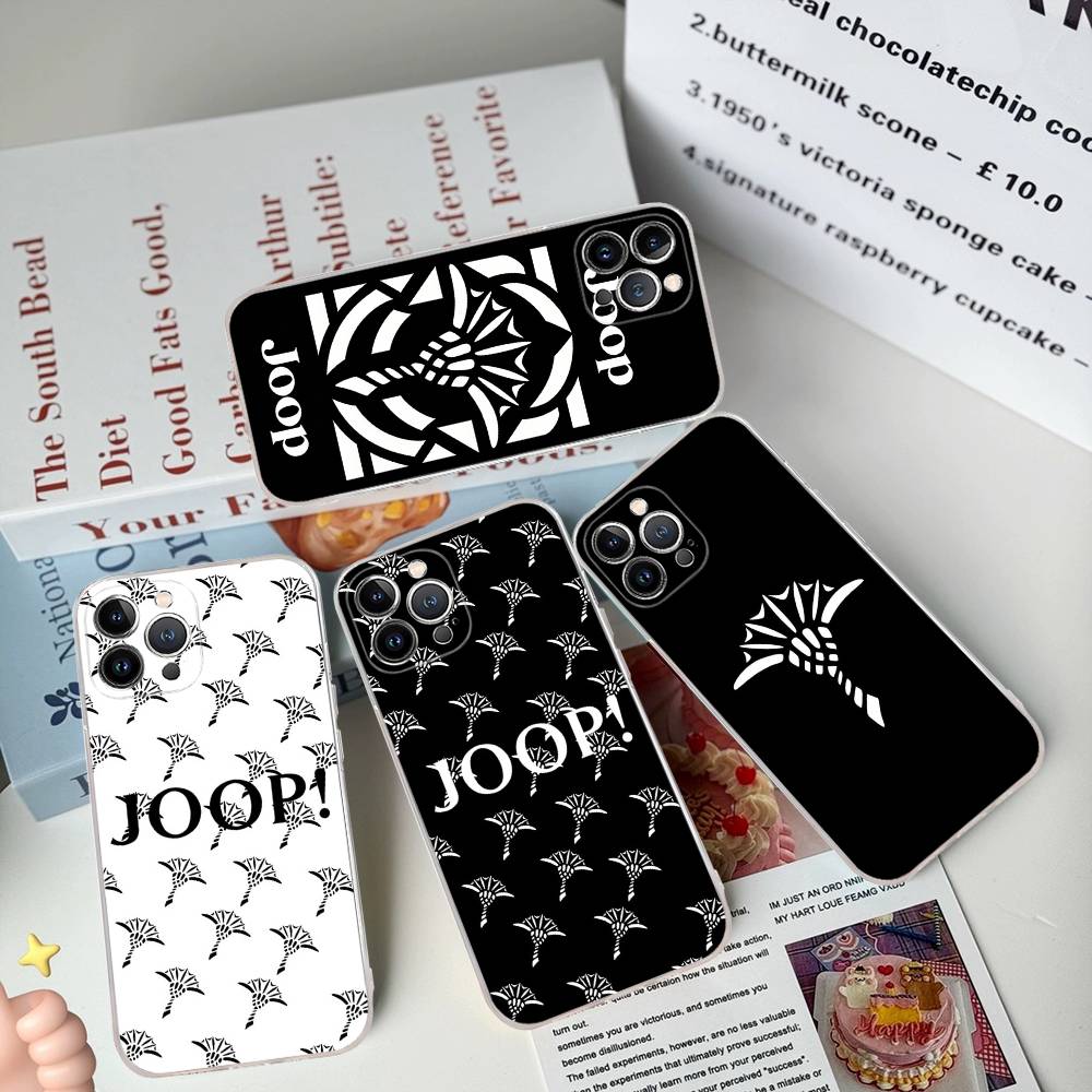 Luxus Mode J-Joop Für IPhone 17 16 16e 15 14 13 12 11 Pro Max Mini Plus Handyhülle