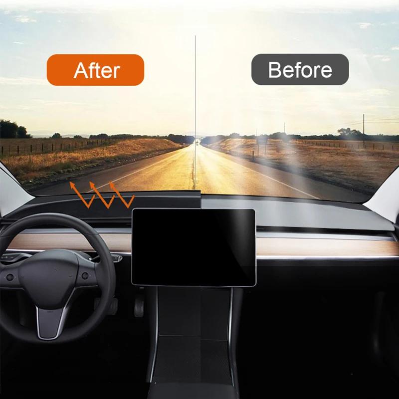 For Tesla Model Y 2026~2026 Model 3 2017~2026 Car Dashboard Cover Sunshade Anti-UV Pad Sun-proof Carpet Non-Slip Mat Accessories