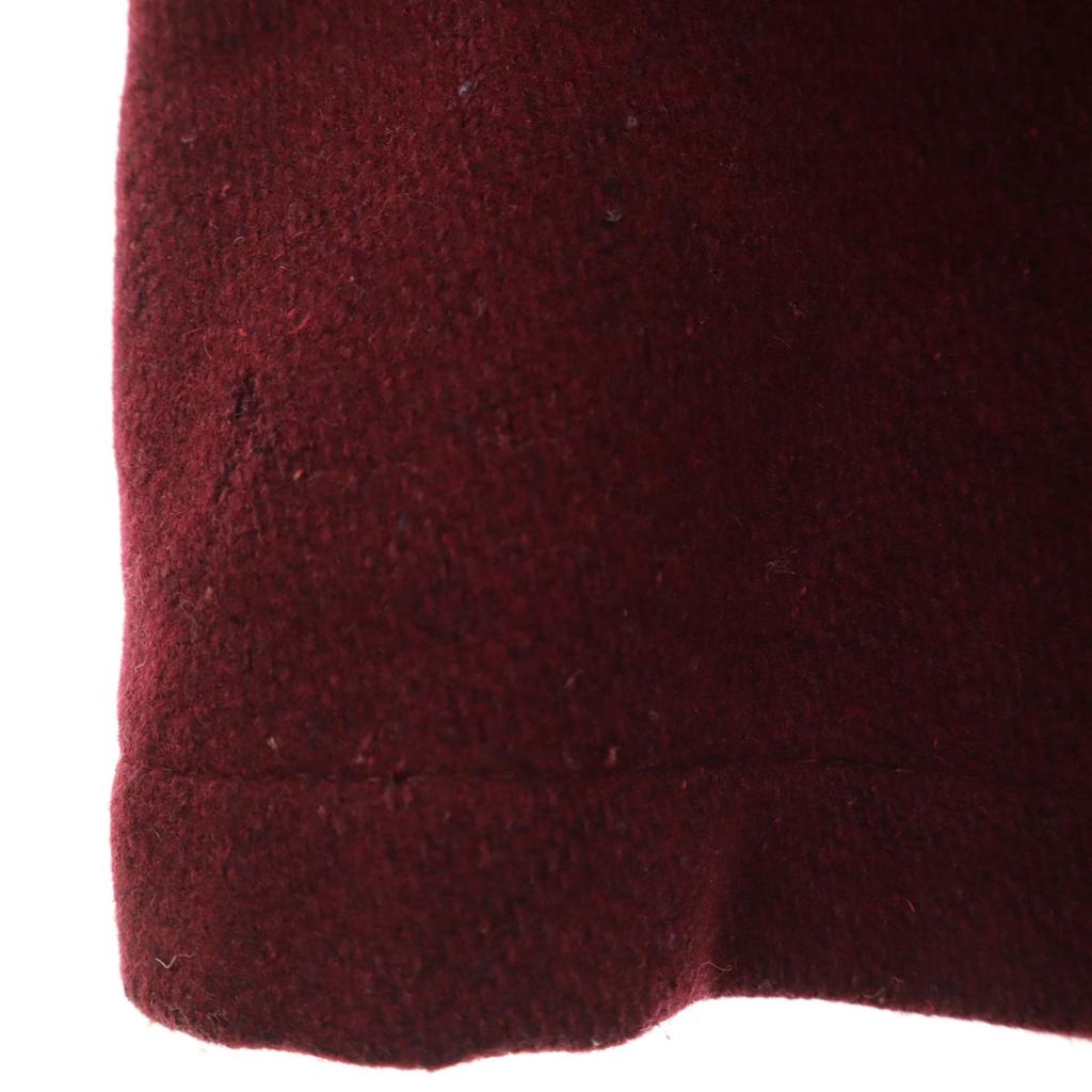 70er Jahre Vintage Kapuzenmantel 18 Bordeaux TALON REISSVERSCHLUSS Damen Gebraucht