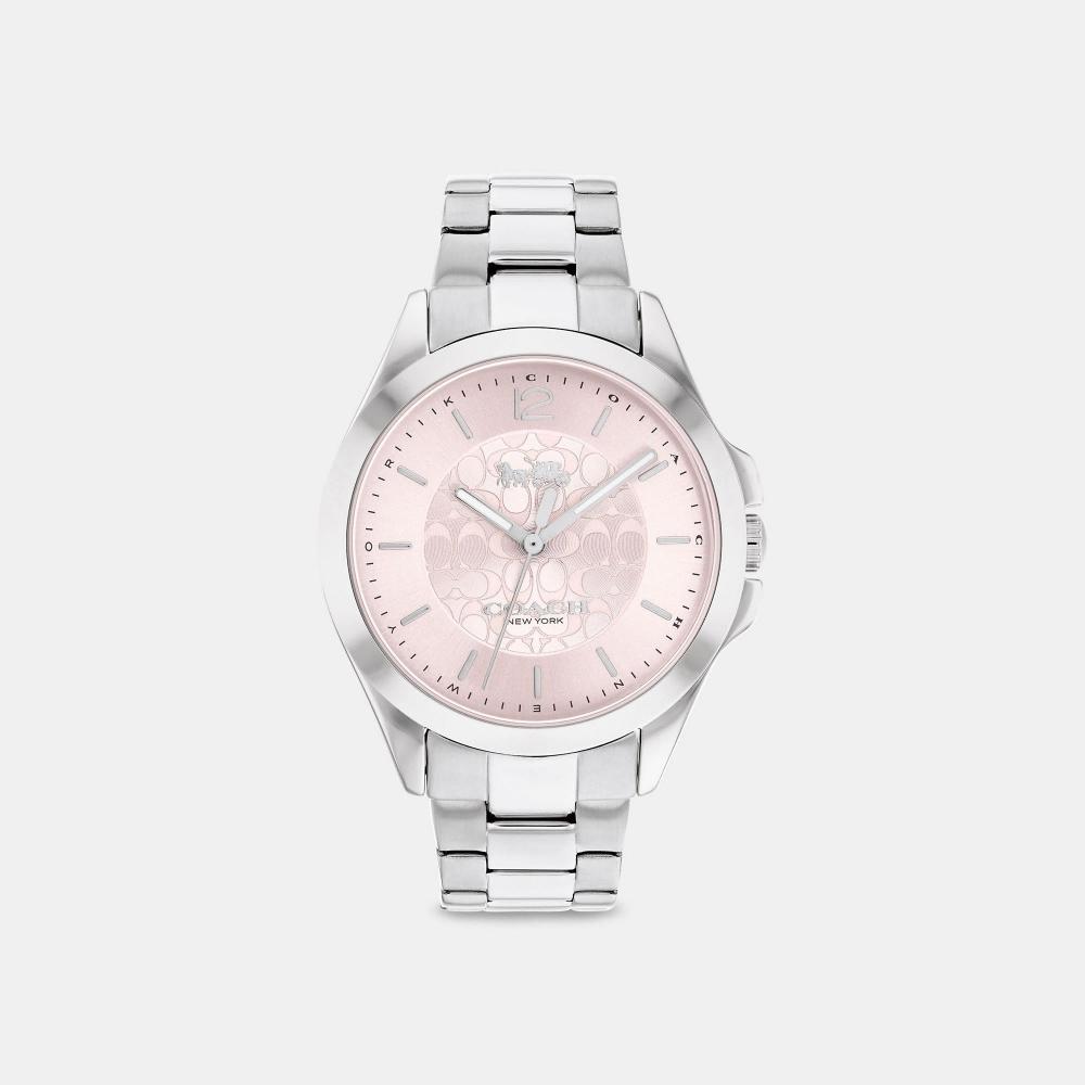 

Часы Coach Libby, 37 мм, нержавеющая сталь